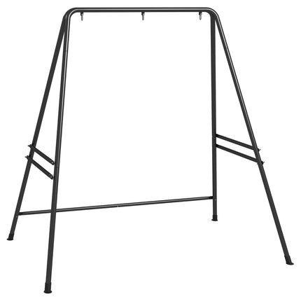 Heavy Duty Metal Hammock Chair Stand for Hanging Chairs and Porch Swings - Black