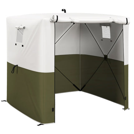2 Metre Pop-Up Gazebo with UV30+ Fibreglass Frame - Green