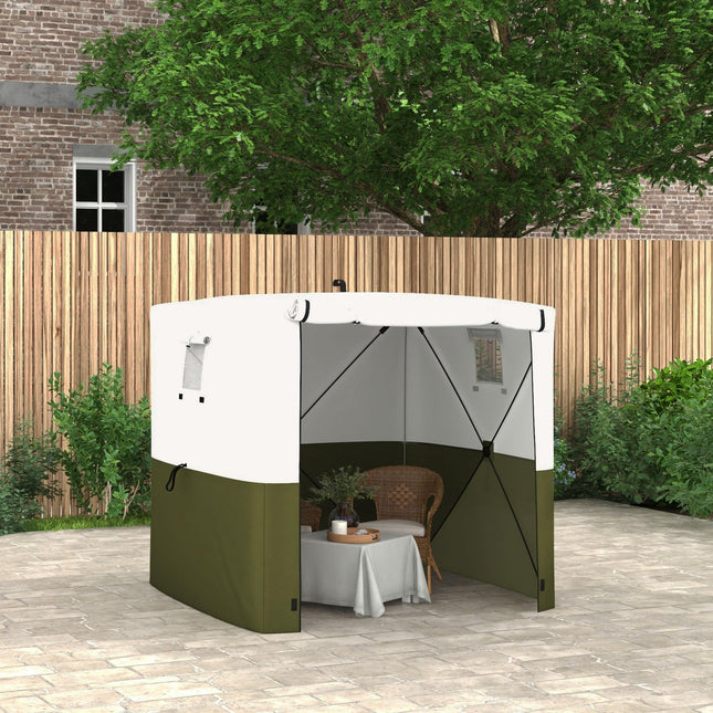 2 Metre Pop-Up Gazebo with UV30+ Fibreglass Frame - Green