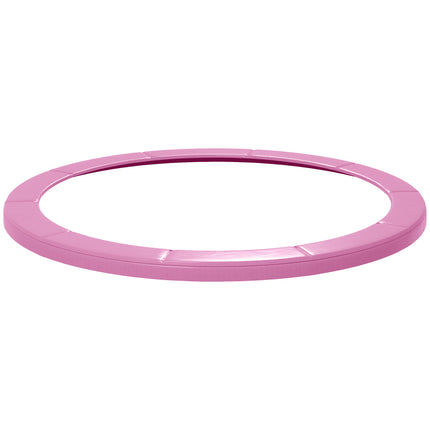 8FT Trampoline Spring Cover Replacement Pad Waterproof UV Resistant with Elastic Cord - Pink