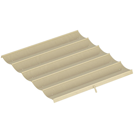 Retractable 3x3 Metre Pergola Canopy Replacement - Beige