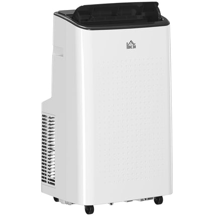 14,000 BTU Mobile Air Conditioner for Rooms up to 35m² with WiFi, Dehumidifier, Fan & 24H Timer - White
