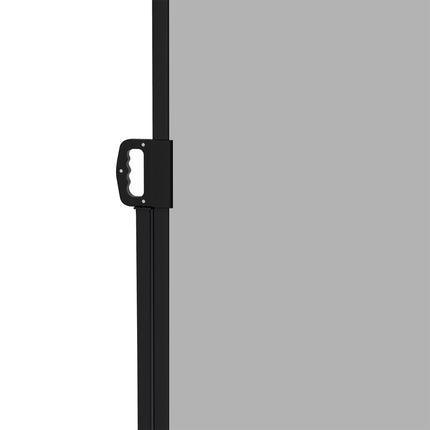 Retractable Side Awning 400x180cm Outdoor Privacy Screen for Garden, Balcony, Hot Tub - Light Grey