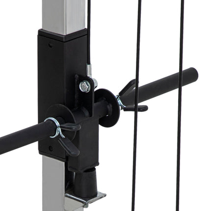 Multi Home Gyms with Cable Pulley System, Cable Crossover Machine with 4 Handles