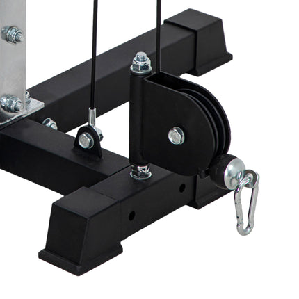 Multi Home Gyms with Cable Pulley System, Cable Crossover Machine with 4 Handles