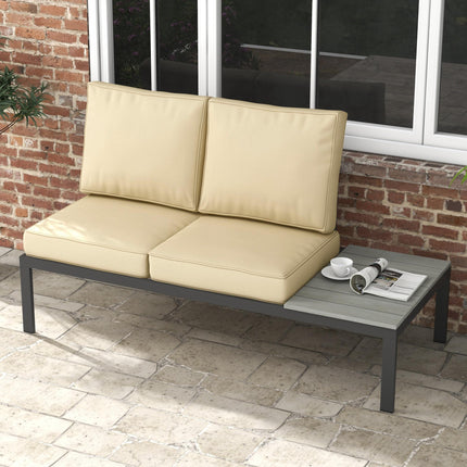 3 Piece Foam Filled Patio Chair Cushion Set - Beige