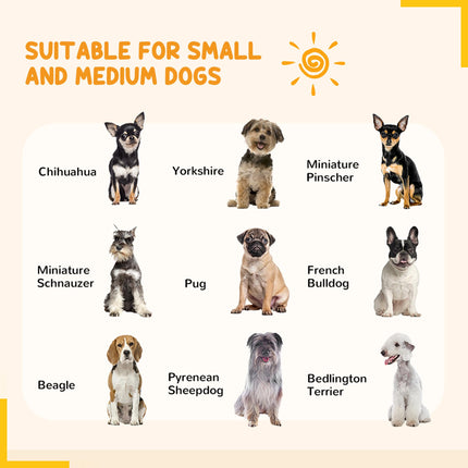 Heavy Duty 8-Panel Dog Pen 80cm Height for Small & Medium Dogs - Black