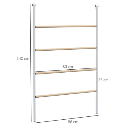 Chicken Perch for Coop, Wooden and Galvanised Steel Roosting Bar Jungle Gym, Chicken Roosting Ladder for Backyard Farm