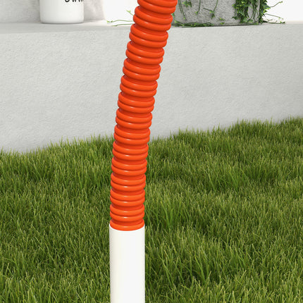 Dog Agility Training Equipment Set 4 PCS with Oxford Carry Bag - Orange