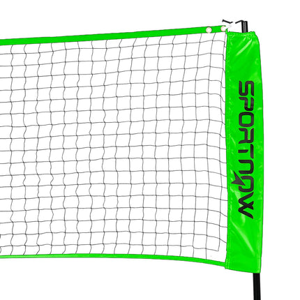 Badminton Net Set, Height Adjustable Net for Pickleball, Volleyball, Badminton,