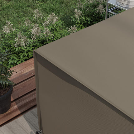 Large Square Patio Garden Furniture Cover Set 230x230cm 600D Oxford - Grey