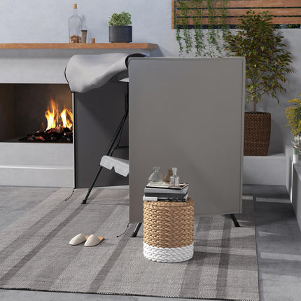 Three-Seater Swing Chair Protective Cover Oxford Cloth - Light Grey