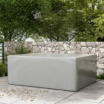 Large Waterproof Patio Set Cover 235x190x90cm UV Resistant - Grey