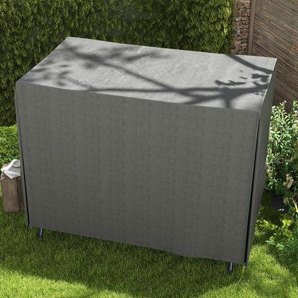 3 Seater Oxford Fabric Waterproof Patio Swing Chair Cover - Dark Grey