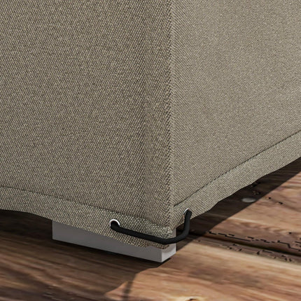 Waterproof Outdoor Garden Furniture Cover Set 222x155x67 cm - Grey