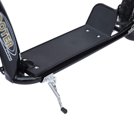 Teen Push Stunt Scooter with 12" EVA Tyres for Kids 5-12 - Black