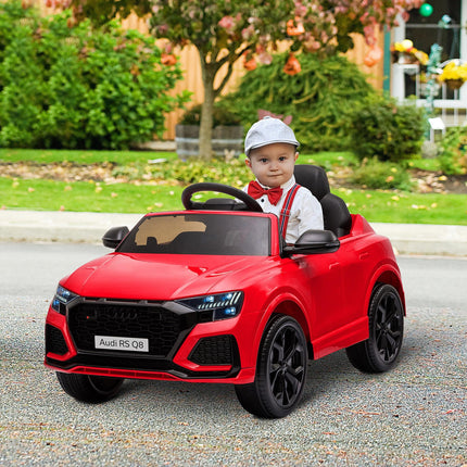 Audi RS Q8 Licensed Electric Car for Kids, 6V Kids' Electric Ride on with Remote