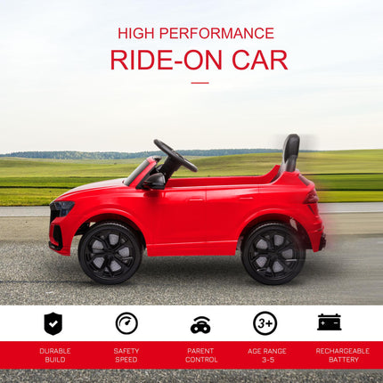 Audi RS Q8 Licensed Electric Car for Kids, 6V Kids' Electric Ride on with Remote