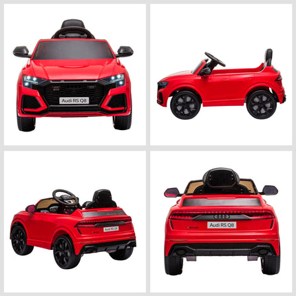 Audi RS Q8 Licensed Electric Car for Kids, 6V Kids' Electric Ride on with Remote