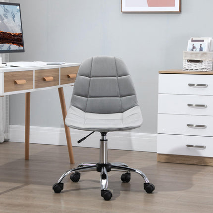Ergonomic Office Chair with Adjustable Height and Wheels Velvet Executive Chair