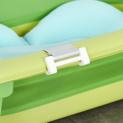 Baby Bath Tub for Toddler Kids Infant Ergonomic Foldable Secure Non-Slip Portabl