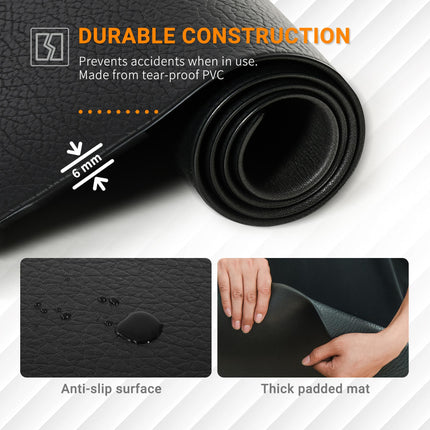Multi-purpose Exercise Equipment Protection Mat Non-slip Floor Protector Gym Fit