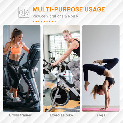 Multi-purpose Exercise Equipment Protection Mat Non-slip Floor Protector Gym Fit
