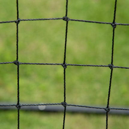 Rebounder Net Training Goal for Teens & Adults Practise Kickback - Black