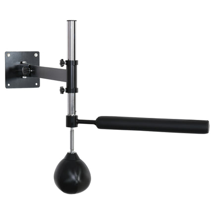 Wall Mount Fast-Reflexes Speed Bag Boxing, Height Adjustable Punching Bag, MMA,