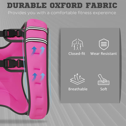8KG Weighted Vest, Running Weight Vest with Adjustable Strap, Convenient Pocket