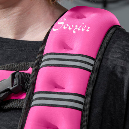 8KG Weighted Vest, Running Weight Vest with Adjustable Strap, Convenient Pocket