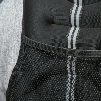 5KG Weighted Vest, Running Weight Vest with Adjustable Strap, Convenient Pocket and Reflective Strips for Men and Women