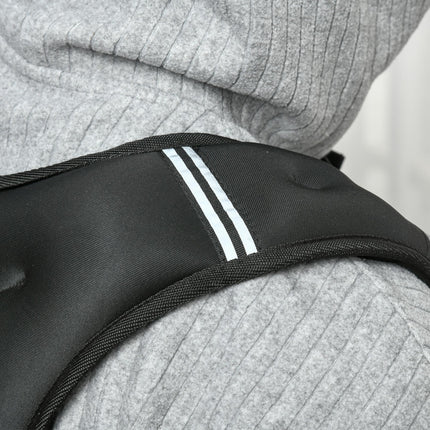 5KG Weighted Vest, Running Weight Vest with Adjustable Strap, Convenient Pocket and Reflective Strips for Men and Women