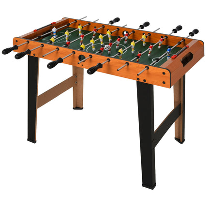 Soozier Heavy Duty 84.5cm Foosball Table with 8 Rods and 2 Balls - Wood Grain