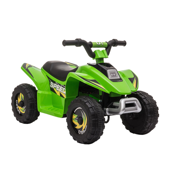 6V Kids Electric ATV Quad Bike with Forward Reverse for Toddlers 18-36 Months - Green