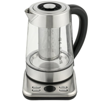 Electric Kettle, 1.7L Fast Boil 3KW Water Kettle with UK Strix Thermostat, Tea Infuser, Keep Warm Function