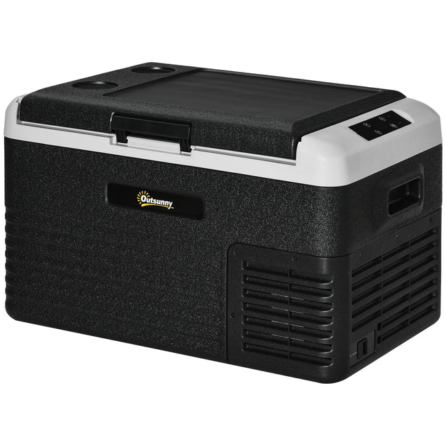 Portable 30L Car Refrigerator with Deep Cooling to -20°C - Blue