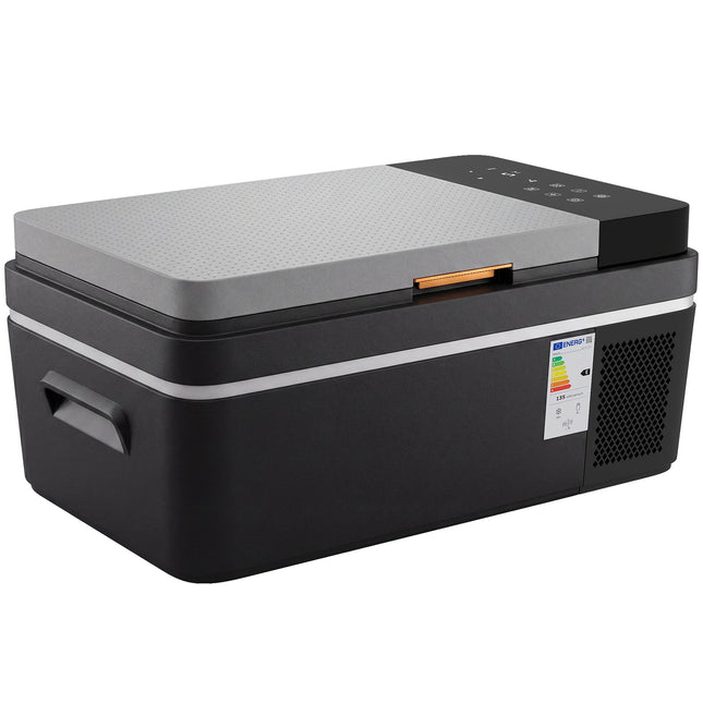 20L Compressor Car Fridge Freezer, Camping Refrigerator with App Control, 12/24V DC and 100-240V AC,